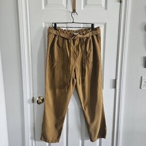 NWOT Sonoma Paperbag Waist Pants